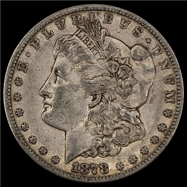 1878-CC Morgan Silver Dollar LIGHTLY CIRCULATED