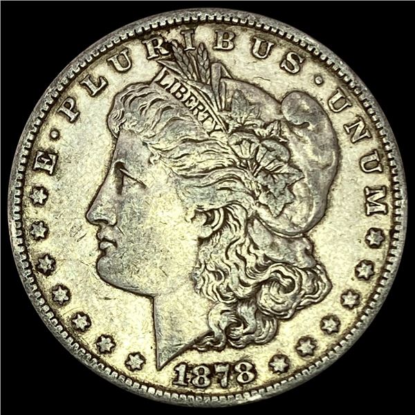 1878-CC Morgan Silver Dollar LIGHTLY CIRCULATED