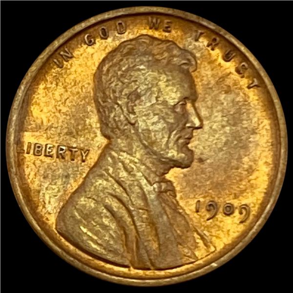 1909 VDB Lincoln Wheat Cent UNCIRCULATED