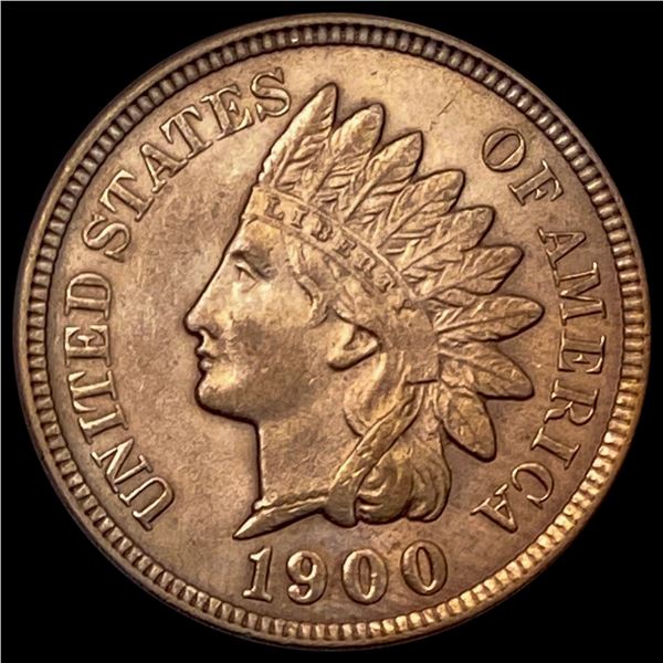 1900 RED Indian Head Cent UNCIRCULATED