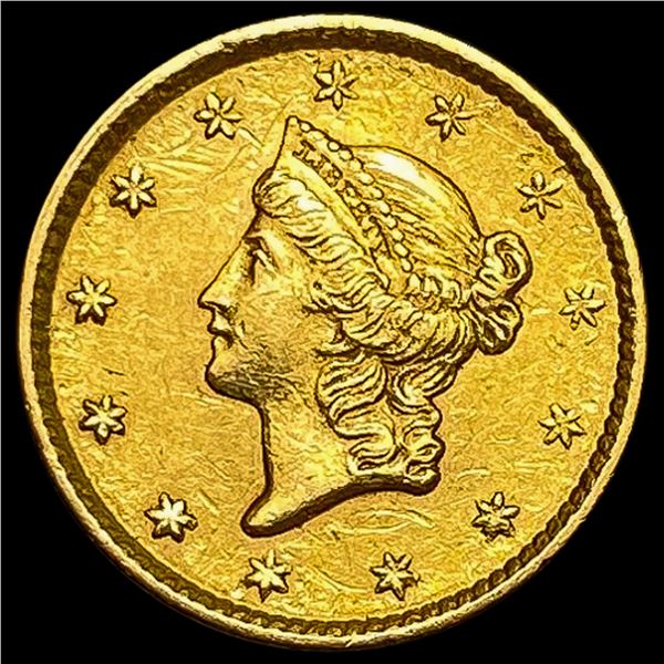 1851 Rare Gold Dollar CLOSELY UNCIRCULATED