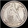 Image 1 : 1868 Seated Liberty Dime CHOICE PROOF