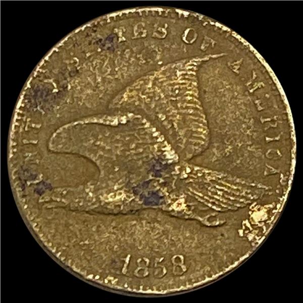 1858 Flying Eagle Cent LIGHTLY CIRCULATED