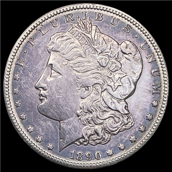 1890-CC Morgan Silver Dollar CLOSELY UNCIRCULATED