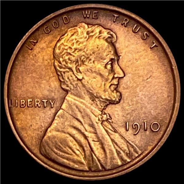 1910 RED Wheat Cent UNCIRCULATED