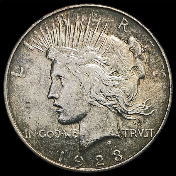 1923-D Silver Peace Dollar CLOSELY UNCIRCULATED
