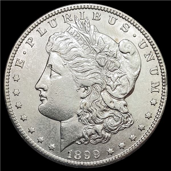 1899-S Morgan Silver Dollar CHOICE AU