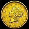 Image 1 : 1851 Rare Gold Dollar CLOSELY UNCIRCULATED