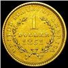 Image 2 : 1851 Rare Gold Dollar CLOSELY UNCIRCULATED