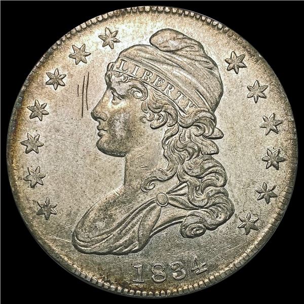 1834 Capped Bust Half Dollar UNCIRCULATED