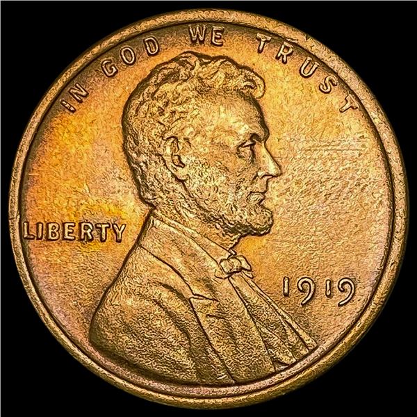 1919 RD Wheat Cent UNCIRCULATED