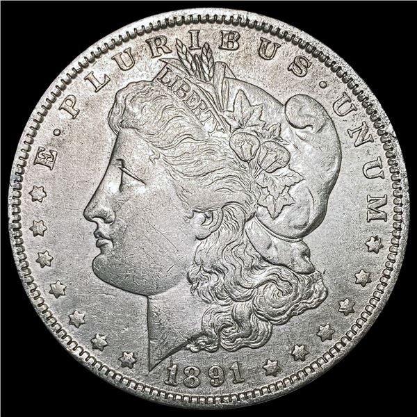 1891-O Morgan Silver Dollar CLOSELY UNCIRCULATED