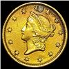 Image 1 : 1854 Rare Gold Dollar HIGH GRADE