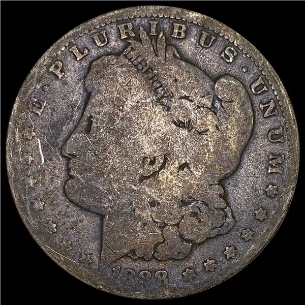 1888-O Hot Lips Morgan Silver Dollar NICELY CIRCULATED