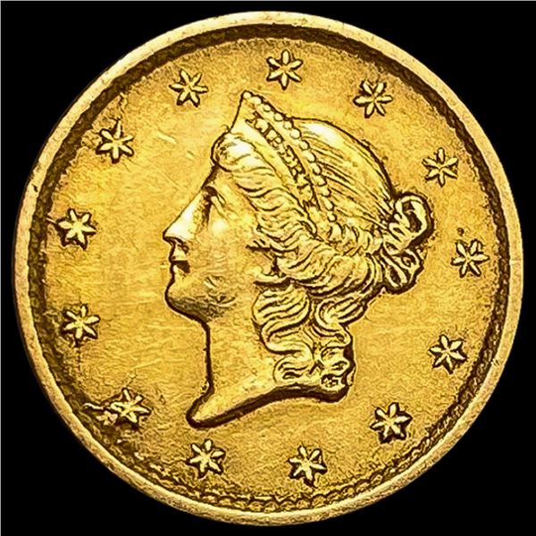 1852 Rare Gold Dollar CLOSELY UNCIRCULATED