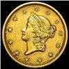 Image 1 : 1852 Rare Gold Dollar CLOSELY UNCIRCULATED