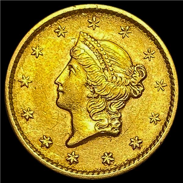 1852 Rare Gold Dollar CLOSELY UNCIRCULATED