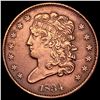Image 1 : 1834 RED Coronet Head Half Cent UNC