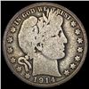Image 1 : 1914 Barber Half Dollar NICELY CIRCULATED