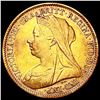 Image 1 : 1900 0.1178oz Gold G.Britain Half Sovereign CLOSELY UNCIRCULATED