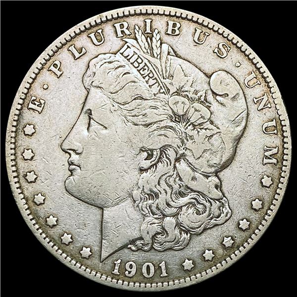 1901-S Morgan Silver Dollar LIGHTLY CIRCULATED