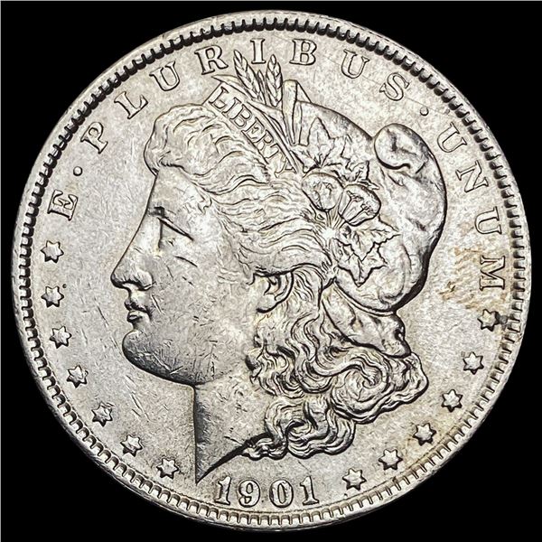 1901 Morgan Silver Dollar CLOSELY UNCIRCULATED