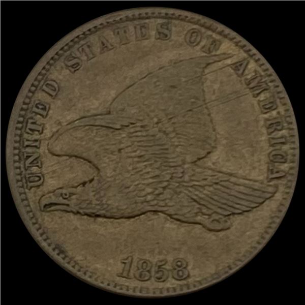 1858 Flying Eagle Cent LIGHTLY CIRCULATED