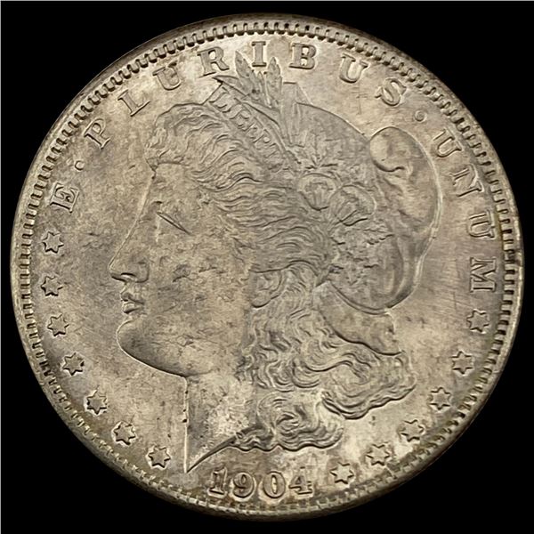 1904-S Morgan Silver Dollar CHOICE AU