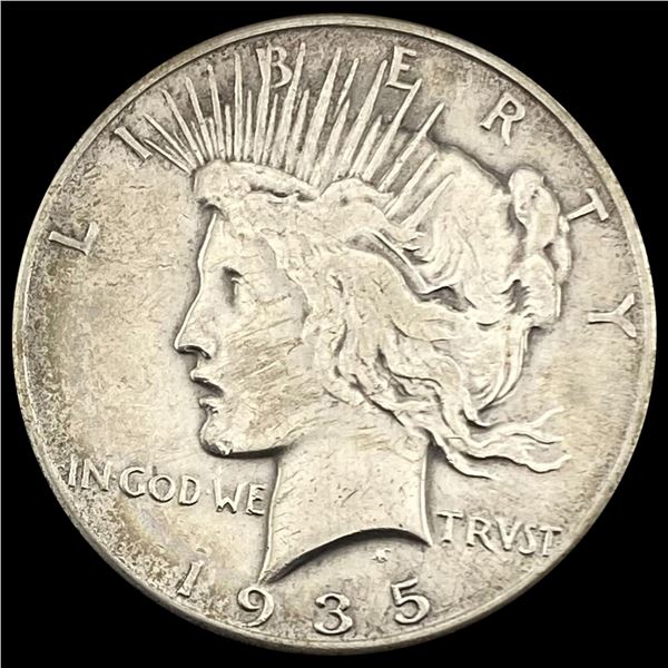 1935 Peace Dollar NEARLY UNCIRCULATED