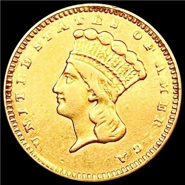 1856 Rare Gold Dollar CLOSELY UNCIRCULATED