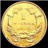Image 2 : 1856 Rare Gold Dollar CLOSELY UNCIRCULATED