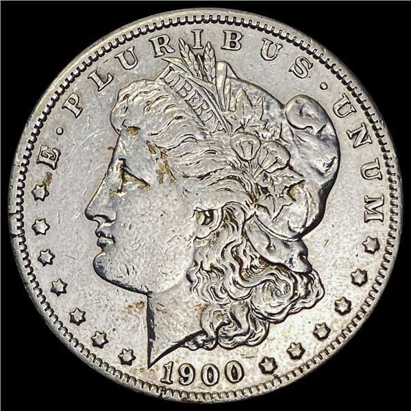 1900-S Morgan Silver Dollar NEARLY UNCIRCULATED