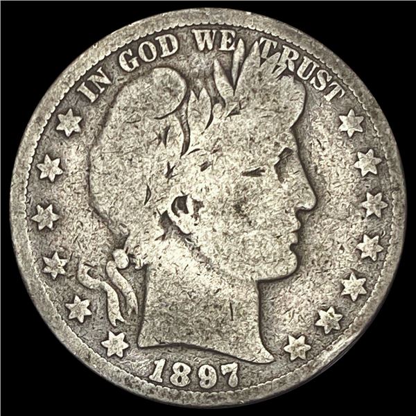 1897-O Barber Half Dollar NICELY CIRCULATED