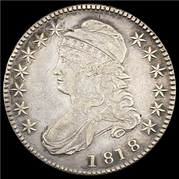 1818 Capped Bust Half LIGHTLY CIRCULATED