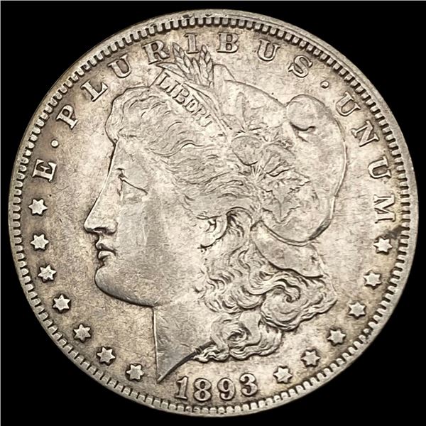 1893-O Morgan Silver Dollar NEARLY UNCIRCULATED