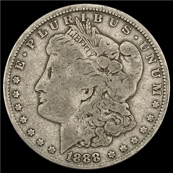 1888-O Hot Lips Morgan Silver Dollar CIRC
