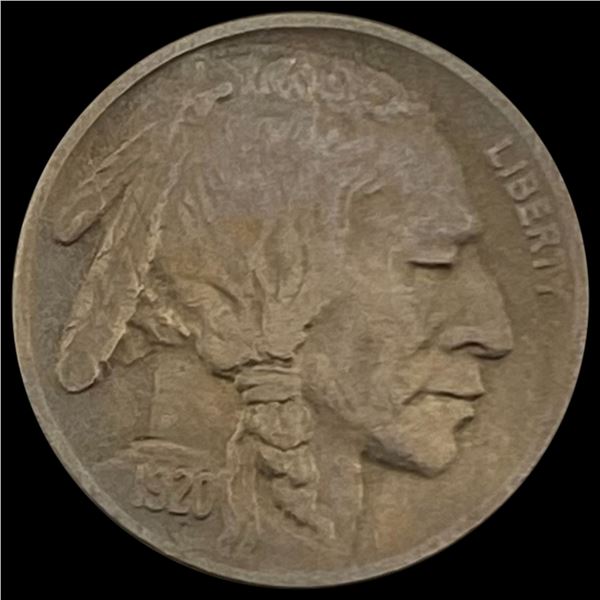 1920-D Buffalo Nickel CLOSELY UNC