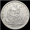 Image 1 : 1867-S Seated Liberty Half Dollar CLOSELY UNCIRCULATED