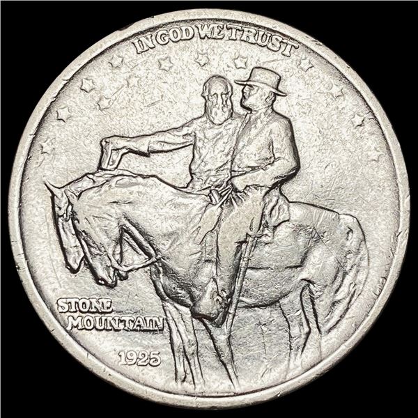 1925 Stone Mountain Half Dollar CLOSELY UNCIRCULATED CLOSELY UNCIRCULATED