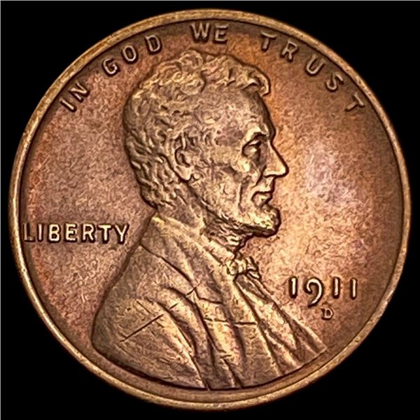 1911-D Lincoln Wheat Cent UNCIRCULATED