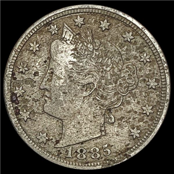 1885 Liberty Head Nickel LIGHTLY CIRCULATED