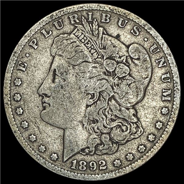 1892-S Morgan Silver Dollar NICELY CIRCULATED