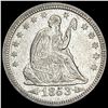 Image 1 : 1853 Seated Liberty Quarter (Arrows) CLOSELY UNCIRCULATED CLOSELY UNCIRCULATED