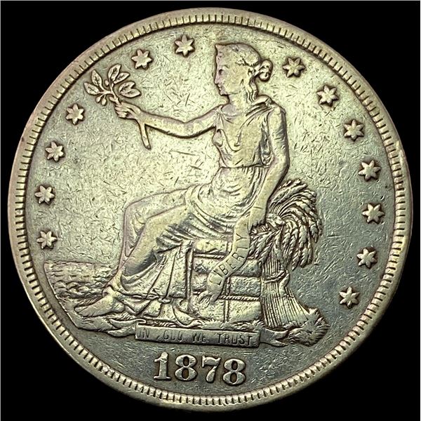 1878-S Trade Dollar NICELY CIRCULATED