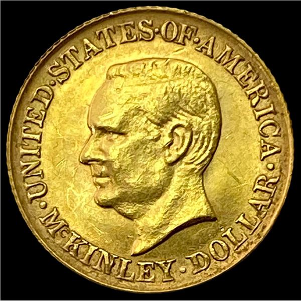 1916 McKinley Birthplace Memorial Dollar UNCIRCULATED