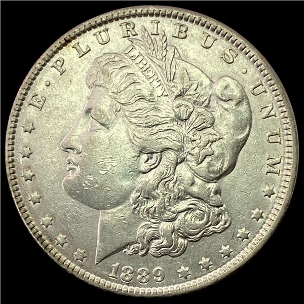 1889 Morgan Silver Dollar ABOUT UNCIRCULATED