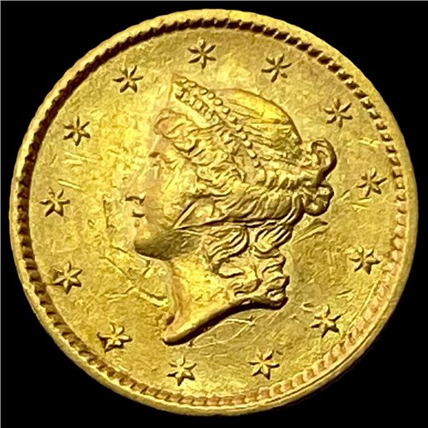 1853 Liberty Head Gold Dollar UNCIRCULATED