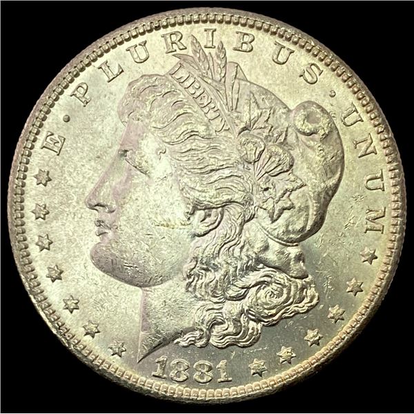 1881-S Morgan Silver Dollar UNC