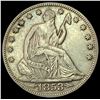 1853-O Seated Liberty Half Dollar ABOUT UNCIRCULATED