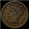 1849 Braided Hair Large Cent LIGHTLY CIRCULATED